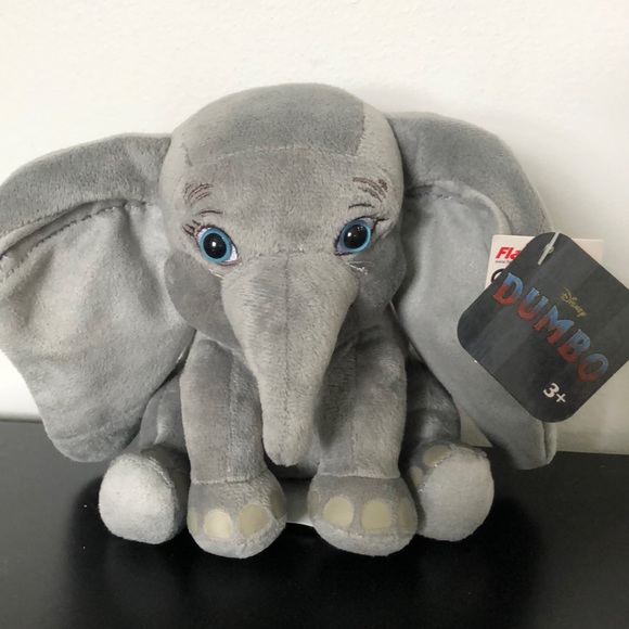 New Disney Dumbo Elephant Plush 6 Inch Just Play Stuffed Animal Toy - Picture 1 of 4